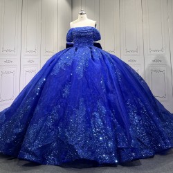 2024 Blue Quinceanera Dresses Princess Ball Gown Lace Appliques Sweetheart Girls Sweet 15 Vestidos De 15 Anos