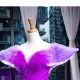 2024 Tiered Evening Dresses Purple Birthday Party Dresses for Women Arabic Wedding Party Gowns