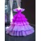 2024 Tiered Evening Dresses Purple Birthday Party Dresses for Women Arabic Wedding Party Gowns