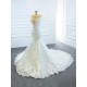 2024 Wedding Dress Scoop Neck Detachable Sleeve Bridal Gowns Appliques Robes De Dubai Custom Made