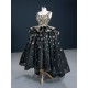 A Line Black Prom Dresses Square Collar Women Formal Specail Wedding Party Gowns Evening Dress