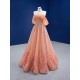 A Line Peach Color Prom Dresses Special Occasion Gowns For Women Formal Party Homecoming Dress 2024