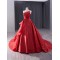 A Line Red Prom Evening Dresses Sleeveless Party Prom Dress Sequin Cocktail Prom Gowns Plus Size