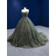 A Line Tulle Long Prom Dresses Sequin Corset Back Costume Parties Gowns Women Formal Evening Party Wear