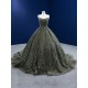 A Line Tulle Long Prom Dresses Sequin Corset Back Costume Parties Gowns Women Formal Evening Party Wear