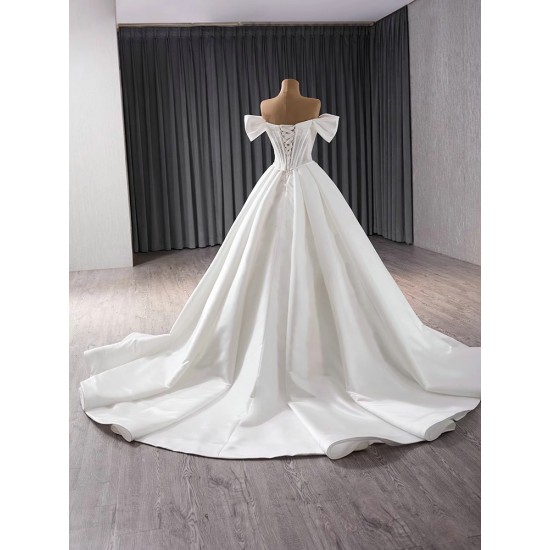 A Line Wedding Dresses Off Shoulder Princess Bridal Gowns Sweetheart Neck Party vestidos de novia 2025