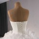 Arabia Vintage Ruffled Wedding Dresses Sleeveless Bridal Gowns Princess Women Bride Gown