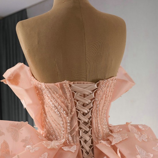 Baby Pink Vestidos De 15 Anos Romantic Sweet 15 16 Dress 2025 Ballgown Quinceanera Dresses