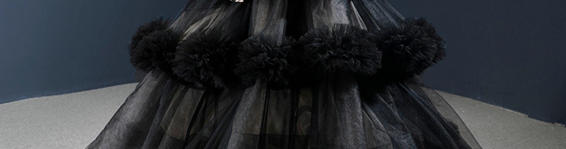 Black Quinceanera Dress