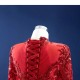 Ball Gown Red Quinceanera Dresses Long Sleeve Princess Prom Dresses Sweet 16 Dresses Vestidos De 15 Anos