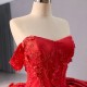 Ball Gown Red Quinceanera Dresses Sleeveless Lace Appliques Long Prom Sweet 16 Prom Gowns Vestidos De Quinceanera