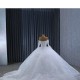 Ball Gown Wedding Dress Long Sleeves Lace Appliques Elegant Backless Bridal Gowns Modern Vestidos De Noiva