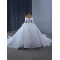 Ball Gown Wedding Dress Long Sleeves Lace Appliques Elegant Backless Bridal Gowns Modern Vestidos De Noiva