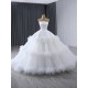 Ball Gown Wedding Dress Sleeveless Backless Bridal Growns Tiered Women Vestidos De Novia