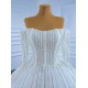 Ball Gown Wedding Dresses Long Sleeves Arabic Bridal Gowns Beading Vestido De Noiva