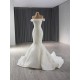 Beading Mermaid Wedding Dress Off Shoulder Princess Plus Size Saudi Arabic Dubai Bridal Gown