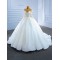 Beading White Wedding Dresses African Dubai Arabic Wedding Gown Long Sleeve Lace Up Bridal Dress