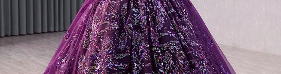 Purple Quinceanera Dress