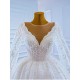 Cape Sleeve Wedding Dress Classic Bridal Gowns Princess Bride Gown Vestido De Noiva