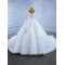 Cape Sleeve Wedding Dress Ruffled Backless Formal Bridal Growns vestido de noiva Court Train 2024