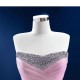 Crystal Pink Quinceanera Dress Tiered Ball Gown Sleeveless Prom Dresses For Women Party Dresses