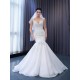 Crystal Sleeveless Wedding Dress Plus Size Sweetheart Neck Bridal Wedding Gown Princess