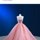 Custom Made Pink Prom Dresses Women Sleeveless Formal Party Evening Gowns Specail Dress