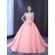 Custom Made Pink Prom Dresses Women Sleeveless Formal Party Evening Gowns Specail Dress