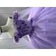 Customized Appliques Princess Lavender Quinceanera Dresses 2024 Cape Sleeves Ball Gown Party Dress For Sweet 15 16