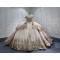 Customized Luxury Off Shoulder Ball Gown Pink Quinceanera Dress 2024 Princess Pearl Vestidos De 15 Anos