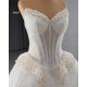 Detachable Sleeve Wedding Dress Sleeveless Bridal Gowns 2024 Princess Bride Gown Vestido De Noiva