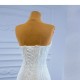 Detachable Sleeve Mermaid Wedding Dresses Ruffled Bridal Dresses Beading Vestidos De Novia