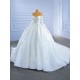 Detachable Sleeve Wedding Dress Formal Long Sleeves Bridal Gowns Dubai African Arabic Customize Dresses