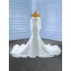 Detachable Sleeve Wedding Dress Sweetheart Neck Backless Formal Bridal Growns vestido de noiva Sweep Train 2024