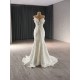 Detachable Train Mermaid Wedding Dress For Woman 2024 Sleeveless Elegant Open Back Bridal Gowns