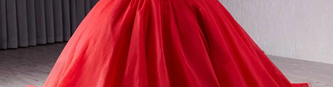 Red Quinceanera Dress