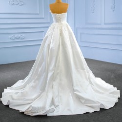 Fashion Sleeveless Wedding Dress 2024 New Lace Two In One Elegant Plus size Vestido De Noiva Korean Bride Gown