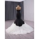 Formal Prom Dresses Sleeveless Black Evening Dress Saudi Arabia Mermaid Floor Length Cocktail Party Gowns