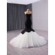 Formal Prom Dresses Sleeveless Black Evening Dress Saudi Arabia Mermaid Floor Length Cocktail Party Gowns