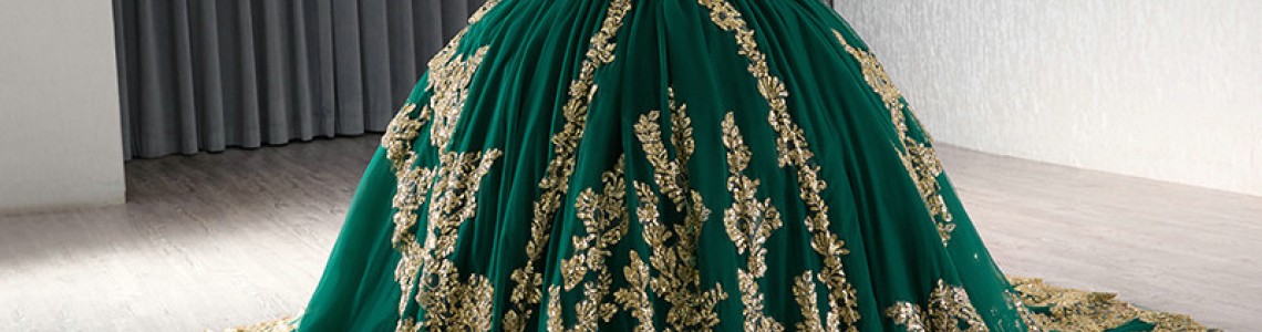 Green Quinceanera Dress