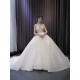 Halter Neck Wedding Dresses Sleeveless Bridal Gowns Sequin 2024 Backless Ball Gown Bridal Gowns