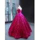 Hot Pink Evening Dresses Sweetheart Neck A Line Formal Gowns 2024 Party Vestidos De Fiesta Elegante