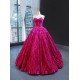 Hot Pink Evening Dresses Sweetheart Neck A Line Formal Gowns 2024 Party Vestidos De Fiesta Elegante