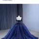 Lace Appliqued Vestidos De 15 Anos Navy Blue Quinceanera Dress 2024 Cocktail Dresses Vestidos De Baile Ball Gown