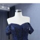 Lace Appliqued Vestidos De 15 Anos Navy Blue Quinceanera Dress 2024 Cocktail Dresses Vestidos De Baile Ball Gown