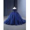 Lace Appliqued Vestidos De 15 Anos Navy Blue Quinceanera Dress 2024 Cocktail Dresses Vestidos De Baile Ball Gown