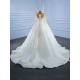 Long Sleeve Ball Gown Wedding Dress Sequin Bridal Growns vestido de noiva Sweep Train 2024