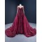 Long Sleeve Evening Dresses Women Two In One Formal Party Evening Dress Gowns Wear Pageant Customized