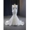 Long Sleeve Mermaid Wedding Dress Custom Made Plus Size Bridal Gowns