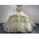 Long Sleeve Pink Quinceanera Dresses Tiered Ball Gown Appliques Vestido De 15 Anos Custom Made